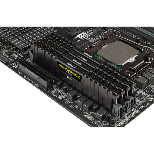 RAM PC Fixe Vengeance LPX Black 64 Go (4x16Go) 3000MHz 64GB CL16