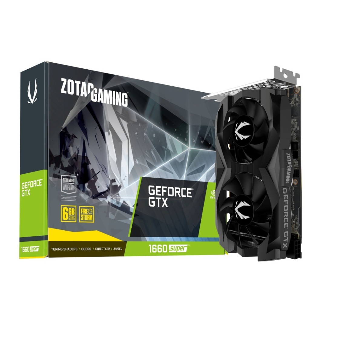 Zotac Geforce GTX 1660 Super - TWIN FAN - 6 Go
