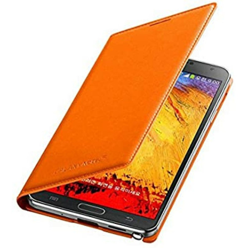 Swiss Charger - Étui folio pour Samsung Galaxy Note 3 - Orange - Swiss Charger