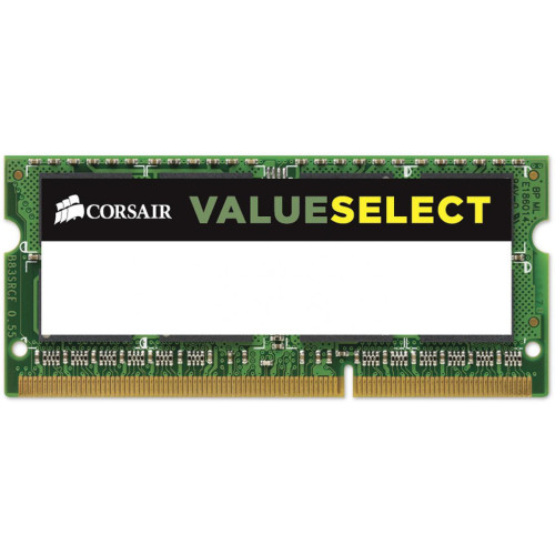 Corsair - Value Select SO-DIMM - 1x4 Go - DDR3 1600 MHz - CL11 - Bonnes affaires Corsair