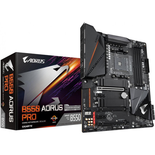 Gigabyte - AMD B550 AORUS PRO - ATX - Carte mère AMD