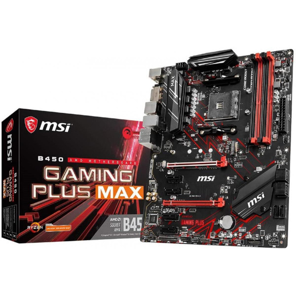 Carte mère AMD Msi AMD B450 GAMING PLUS MAX - ATX
