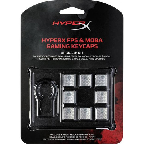 Hyperx FPS & MOBA Gaming Keycaps - Titanium