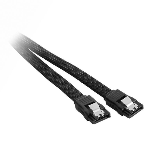 Câble tuning PC Cablemod ModMesh SATA 3 Cable 60cm - Noir