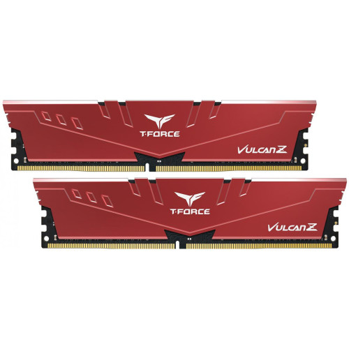 T-Force - Vulcan Z - 2 x 8 Go - DDR4 3600 MHz - Rouge - RAM PC Fixe