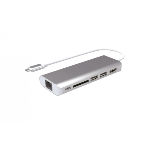 Mobility Lab -Hub USB-C vers 6 ports - Compatible MAC Mobility Lab  - Station d'accueil PC portable