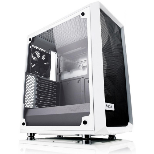 Fractal Design - Meshify Clear Tempered Glass (Blanc) - Boitier PC Atx