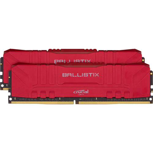 Ballistix - Ballistix Red 16 Go (2 x 8 Go) DDR4 3600 MHz CL16 Ballistix   - Soldes RAM PC Fixe