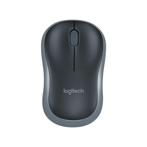 Logitech - M185 - Sans fil - Noire et Gris - Souris Sans fil