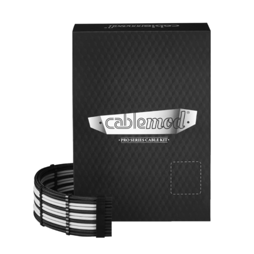Cablemod - PRO ModMesh RT-Series Cable Kit - Noir / Blanc Cablemod   - Cablemod