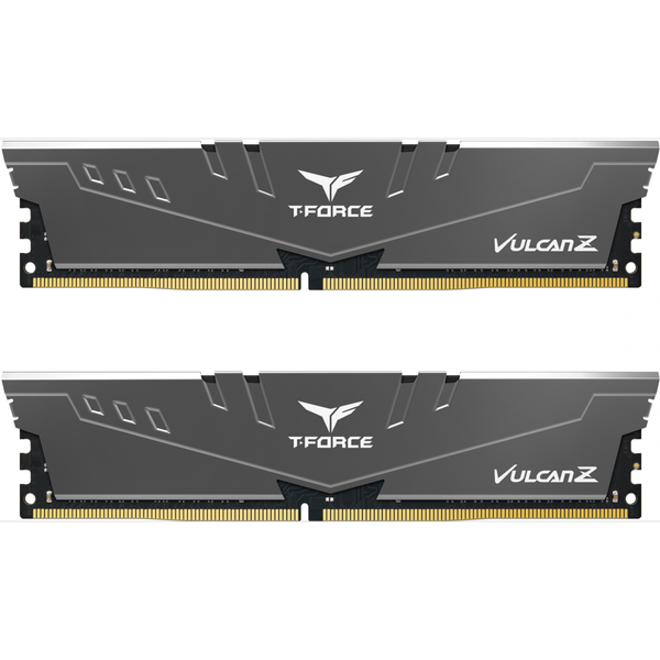 RAM PC Fixe T-Force Vulcan Z - 2 x 8 Go - DDR4 3600 MHz - Gris