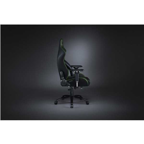 Chaise gamer Iskur - Noir / Vert