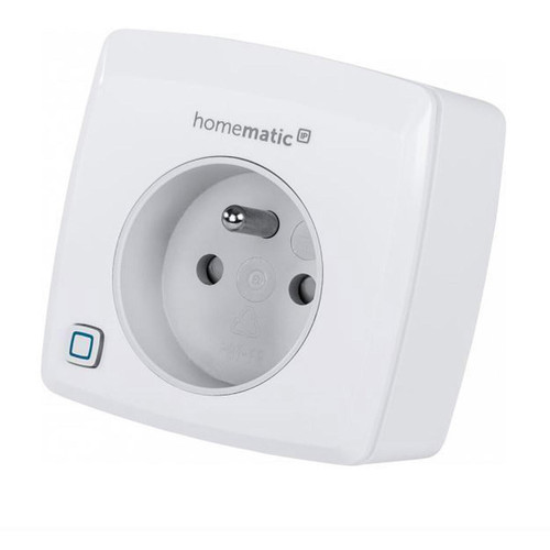 Homematic Ip - Prise à interrupteur avec mesure de puissance pour maison connectée - Prise connectée