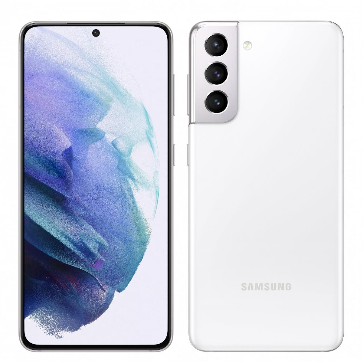 Smartphone Android Samsung Galaxy S21 5G 128 Go Blanc