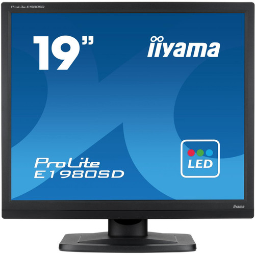 Iiyama - 19" LED - ProLite E1980SD-B1 Iiyama   - Moniteur PC 1280 x 1024