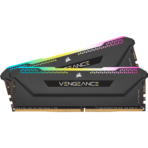 RAM PC Fixe Corsair Vengeance RGB PRO SL - 2 x 8 Go - DDR4 3600 MHz C18 - Noir