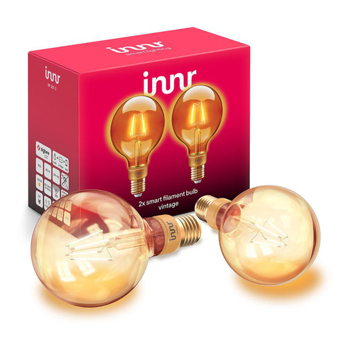 Innr - Smart Filament Bulb E27 Vintage Globe - Ampoule connectée