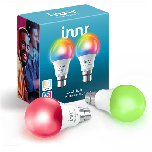 Innr - Smart Bulb White & Colour B22 - Pack de 2 - Wifi Direct Innr   - Innr