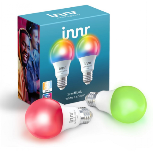 Innr - Smart Bulb White & Colour E27 - Pack de 2 - Wifi Direct Innr   - Maison connectée