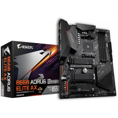 Gigabyte - B550 AORUS Elite AX - Carte mère AMD Amd b550