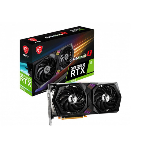 Msi - GeForce RTX 3060 GAMING X - Dual Fan - 12Go - NVIDIA Geforce Carte Graphique NVIDIA