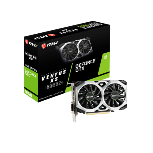 Msi - GeForce GTX 1650 D6 VENTUS XS OC - Dual Fan - 4Go - Msi