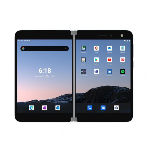 Microsoft - Surface Duo 6/128 Go - Glacier Microsoft   - Smartphone Android