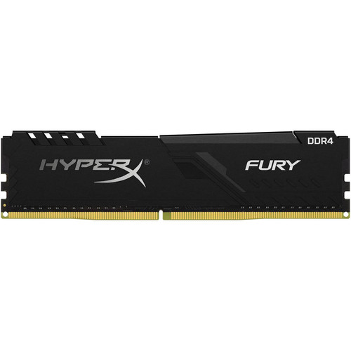 RAM PC Fixe Hyperx Fury - 8Go - DDR4 3200Mhz - CAS 16 - Noir