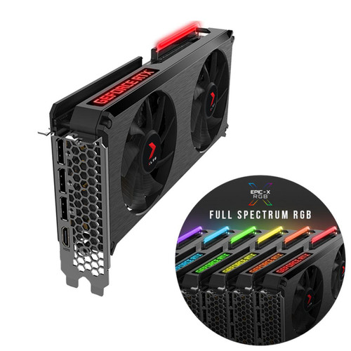 PNY GeForce RTX 3060 XLR8 REVEL EPIC-X RGB - Dual Fan - 12Go