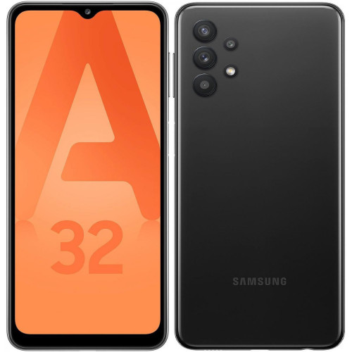 Samsung - Galaxy A32 4G - 128 Go - Noir - Jusqu'à 4 mois offerts de YouTube Premium pour l'achat d'un smartphone ou d'une tablette Galaxy