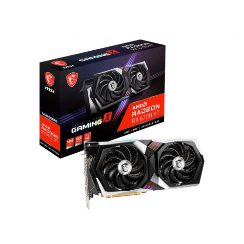 Msi - Radeon RX 6700 XT GAMING X 12G - Carte Graphique AMD Compatible vr