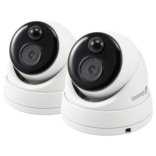 Caméra de surveillance connectée Swann 2 caméras de sécurité extérieur avec capteur thermique PIR - PRO-1080MSD
