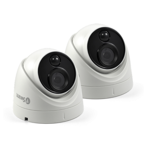 Swann 2 caméras de sécurité dôme 4K UHD - PRO-4KDOME x2