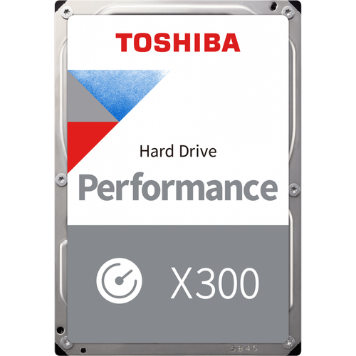 Toshiba - X300 - High-performance Hard Drive 6 To - 7200 tpm - 256 Mo - CMR - Disque Dur interne