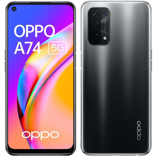 Smartphone Android Oppo A74 - 5G - 128Go - Noir