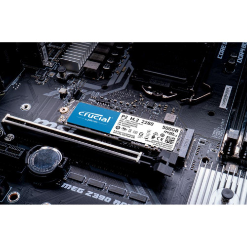 Crucial SSD - P2 2To PCIe M.2 2280SS + VENGEANCE 2x16Go - DDR5 5200 Mhz  - CAS 40 - Noir