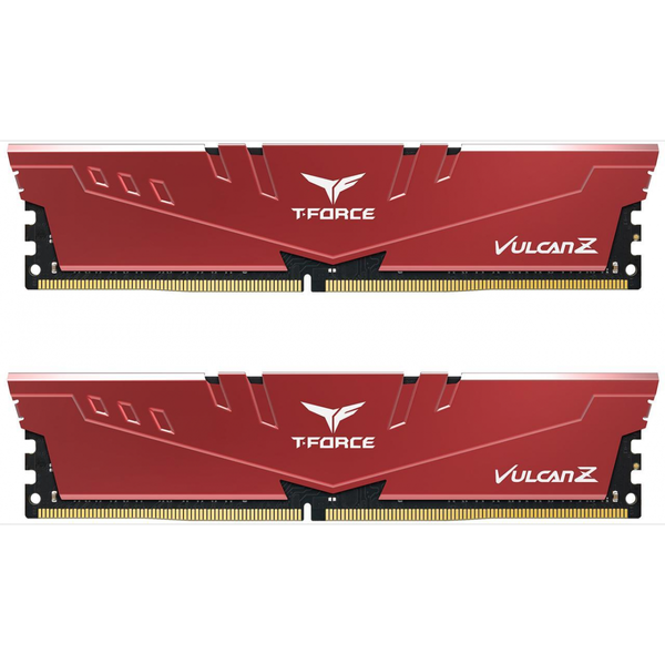 RAM PC Fixe T-Force Vulcan Z  – 32 Go – 2 x 16 Go - DDR4 -  3200MHz - Rouge
