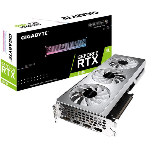 Gigabyte - GeForce RTX™ 3060 VISION OC 12G - Carte Graphique NVIDIA 192 bit