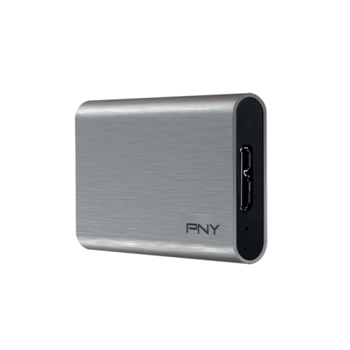 PNY - Elite 960 Go USB 3.1 Gen1 - Gris - SSD Externe