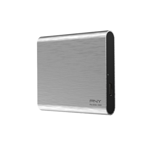 PNY - Pro Elite 500 Go USB 3.1 Gen 2 - Gris - Disque SSD 500