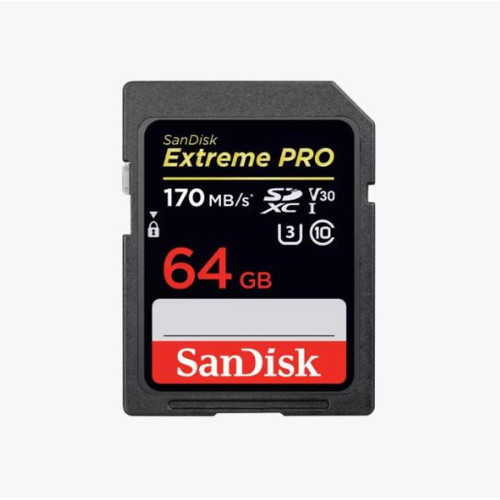 Sandisk - Extreme PRO - 64 Go - Carte SD