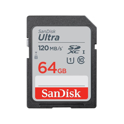 Sandisk - Ultra SDXC - 64 Go - Carte Micro SD