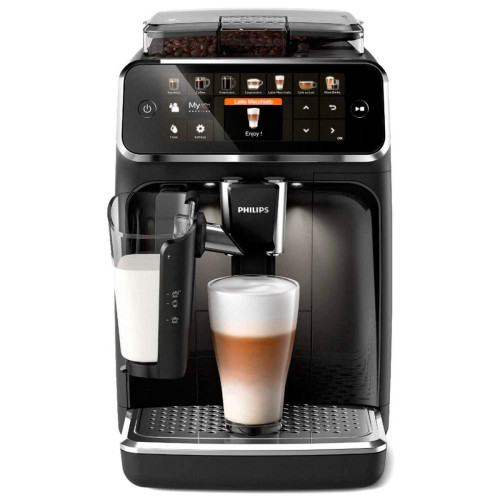 Philips - Machine à café Expresso broyeur Série 5300 - EP5447/90 LatteGo - Le meilleur de nos Marchands Expresso - Cafetière