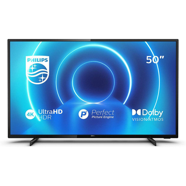 TV 44'' à 49'' Philips TV LED 4K 50" 126 cm - 50PUS7505/12