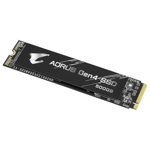 Gigabyte Aorus Gen4 SSD 500 Go - M.2 2280 - PCIe 4.0 NVMe 1.3