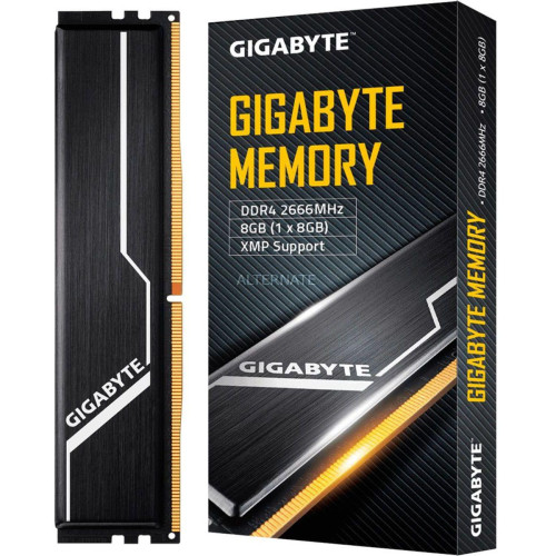 Gigabyte - Mémoire PC - 1x8 Go - DDR4 2666 MHz - Soldes RAM PC Fixe