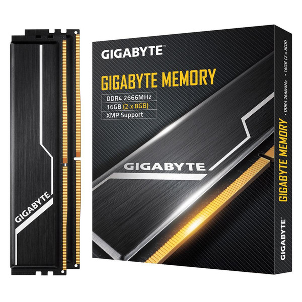 RAM PC Gigabyte Mémoire PC - 2x8 Go - DDR4 2666 MHz