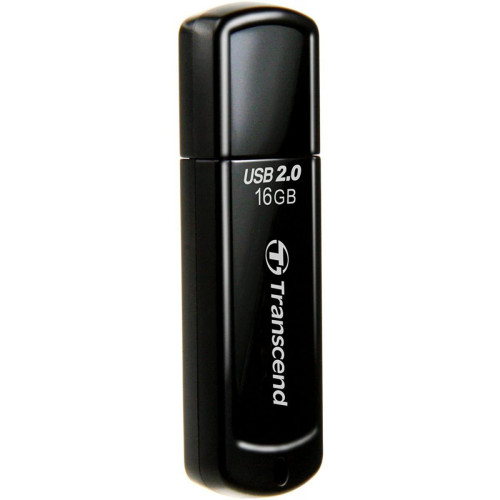 Transcend - JetFlash 350 - 16 Go Noir - Clé USB
