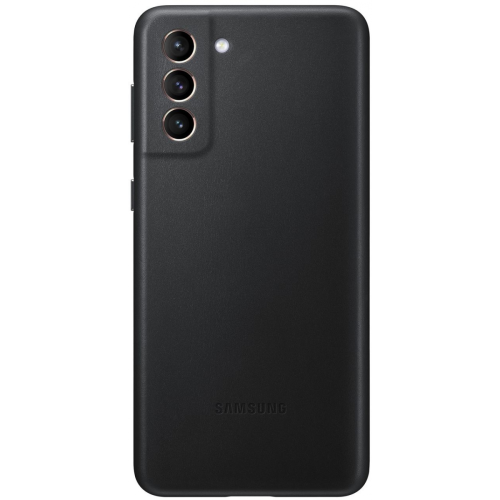 Samsung - Coque en Cuir pour Samsung G S21+ 5G Noir - Autres accessoires smartphone