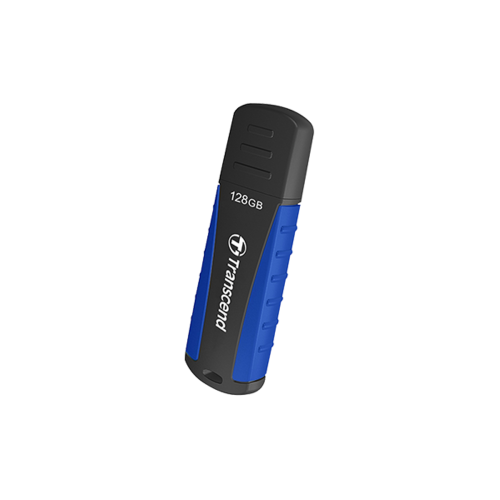 Clés USB Transcend JetFlash 810 - 128 Go Bleu/Noir